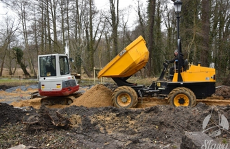 Park Miejski w Sławie pięknieje