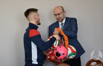 Burmistrz Sławy gościł nauczycieli