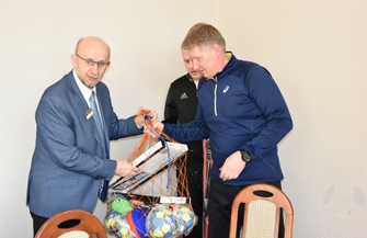 Burmistrz Sławy gościł nauczycieli