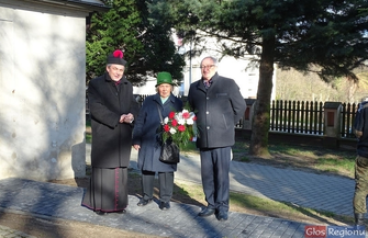 Odsłonięcie kamienia pamięci i tablicy Kresowian