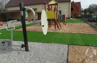 Plac zabaw w Kuźnicy Głogowskiej