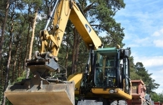 Ulica Sosnowa terenem budowy