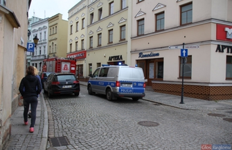 Akcja straży i policji na Kilińskiego