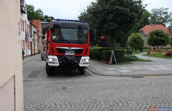 Akcja straży i policji na Kilińskiego