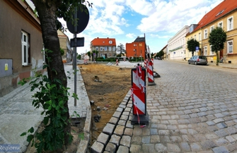 Zakątek Kamienny kończy wymianę chodników