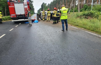 Wypadek na drodze wojewódzkiej nr 278