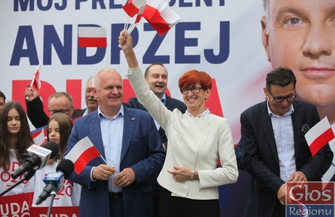 Spotkanie z politykami PiS we Wschowie FILM