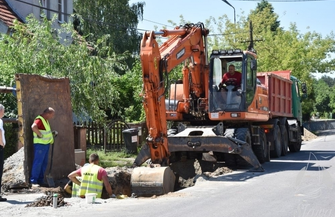 Wodociągi i kanalizacja w kolejnych miejscowościach