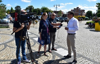 Politycy PiS w Sławie FILM