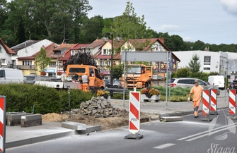 Utrudnienia w centrum Sławy