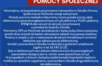 Restrykcje w instytucjach gminnych.