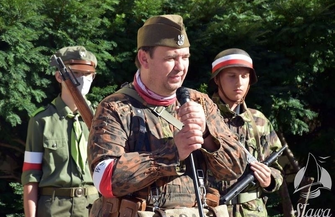 Starosta na obchodach 76.rocznicy Wybuchu Powstania Warszawskiego