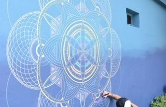 Na ośrodku SCKiW powstaje mural