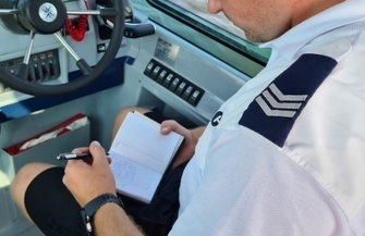 Policyjni wodniacy w akcji