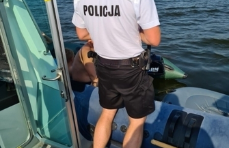 Policyjni wodniacy w akcji