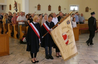 Poświęcenie pomnika św. Jana Pawła II w Szlichtyngowie FOTO