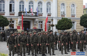 Żołnierze przemaszerowali przez Wschowę RELACJA
