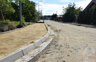 Pierwsze metry kostki w Lubogoszczy