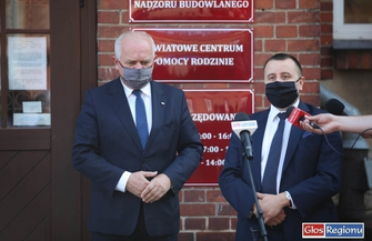 Wojewoda Dajczak z wizytąw powiecie wschowskim