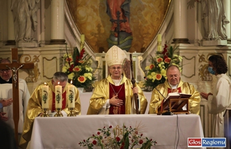 Msza Święta Dożynkowa z udziałem Biskupa Lityńskiego