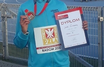Wychowanka LLKS Osowa Sień ze złotym medalem Mistrzostw Polski