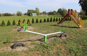 Nowy plac zabaw i siłownia w Jędrzychowicach ZDJĘCIA