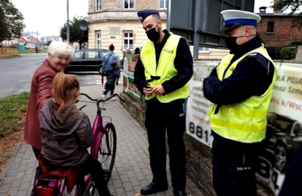 Ogólnopolski policyjny dzień odblasków we Wschowie ZDJĘCIA