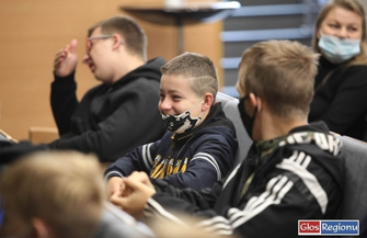 Wychowankowie SOSW spotkali sięMariuszem Totoszko ZDJĘCIA