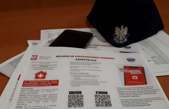 Jesteś objęty kwarantanną Skorzystaj z bezpłatnej aplikacji Kwarantanna Domowa