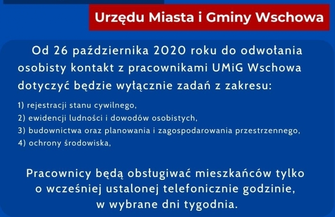 Funkcjonowanie UMiG Wschowa AKTUALIZACJA