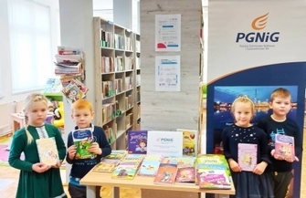 Zakup książek w ramach współpracy z PGNiG SA.