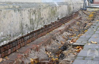 Prace remontowe sławskiej świątyni