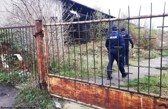 Dzielnicowi kontrolują miejsca w których mogą przebywać osoby nieporadne życiowo ZDJĘCIA