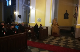 Delegacja Starostwa uczciła Święto Niepodległości