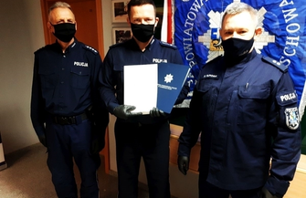 Mł. asp. Dominik Fedyczkowski wyróżniony