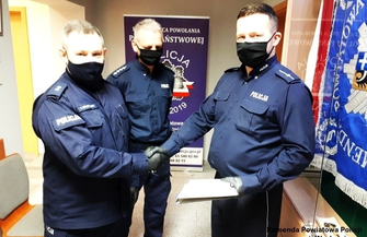 Mł. asp. Dominik Fedyczkowski wyróżniony