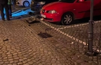 Zniszczone samochody na parkingu. Sprawca uciekł ZDJĘCIA