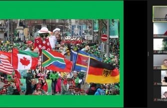 Rodowity Irlandczyk na lekcji w Zanie