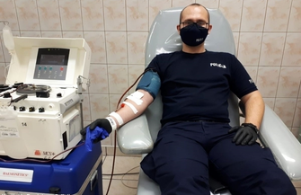 Wschowscy policjanci oddali osocze