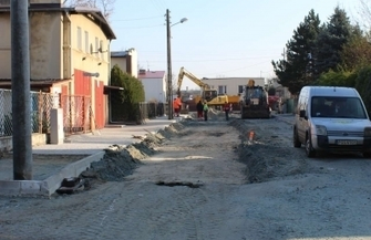 Zaawansowane prace remontowe na ul. Pułaskiego ZDJĘCIA