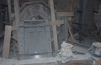 Elementy wyposażenia wschowskiego kościoła Żłóbka Chrystusa odnalezione w Gdańsku