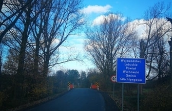 Droga na granicy województw wyremontowana ZDJĘCIA