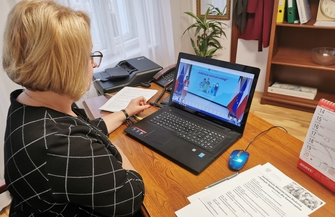 Burmistrz Jolanta Wielgus na konferencji Rodzina w Centrum Uwagi