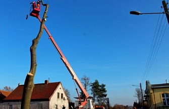 Przygotowania do przebudowy drogi w Tylewicach