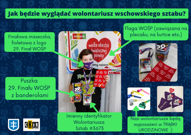 Jak będzie wyglądać wolontariusz wschowskiego sztabu WOŚP