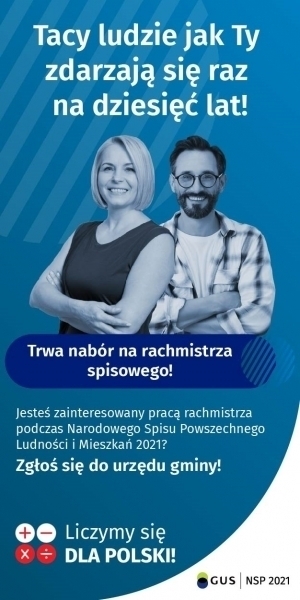 Nabór na rachmistrzów w Gminie Szlichtyngowa