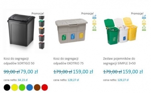 Gdzie kupić kosze na odpady pojemniki śmietniki