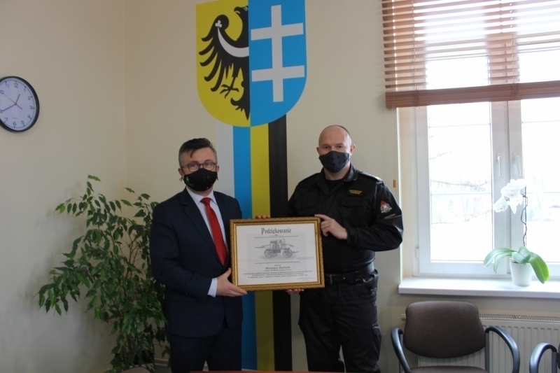 Starosta Wschowski spotkał sięz Prezesem WFOŚiGW