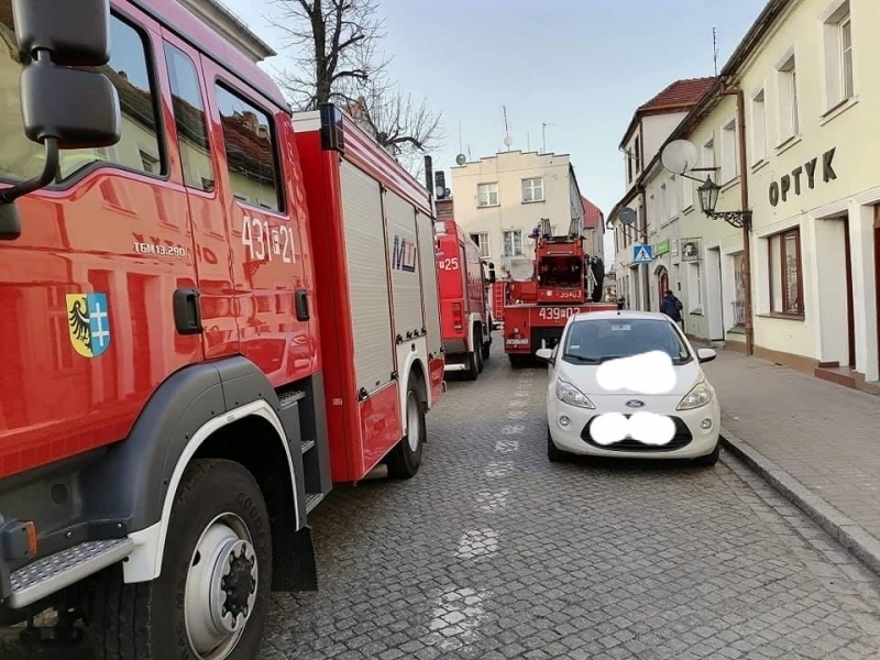 Zadymienie na Starym Rynku ZDJĘCIA