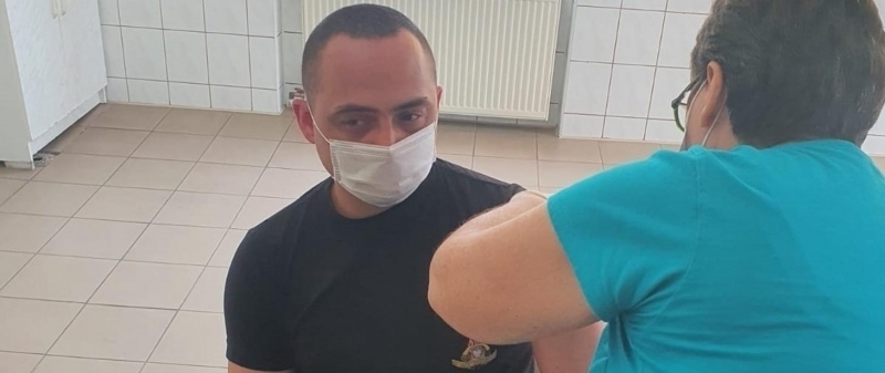 Rozpoczął się proces szczepień wschowskich strażaków przeciw COVID-19